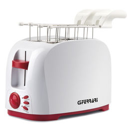 G3 Ferrari G10179 Tostapane To-Star 800 Watt Pinze Inox 7 Livelli di Cottura Bianco