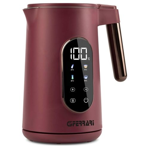 G10205 Bollitore Tisaniere Tech 1.7 Litri 4 Programmi preimpostati Display Touch Screen Bordeaux
