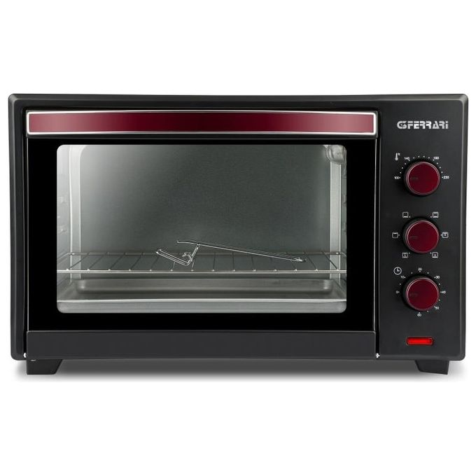 G3 FERRARI ROSTO 45 L Forno Elettrico Ventilato, Libera installazione  G10153 - Nero/Grigio