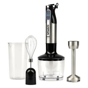 G3 Ferrari G20143 Frullatore Frullatore Ad Immersione 1000 W Nero, Acciaio Inox-image
