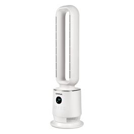 Ventilatore Ciclonico H86 Bladeless con 3 Velocità e Timer Tlc in Bianco per una Climatizzazione Ottimale