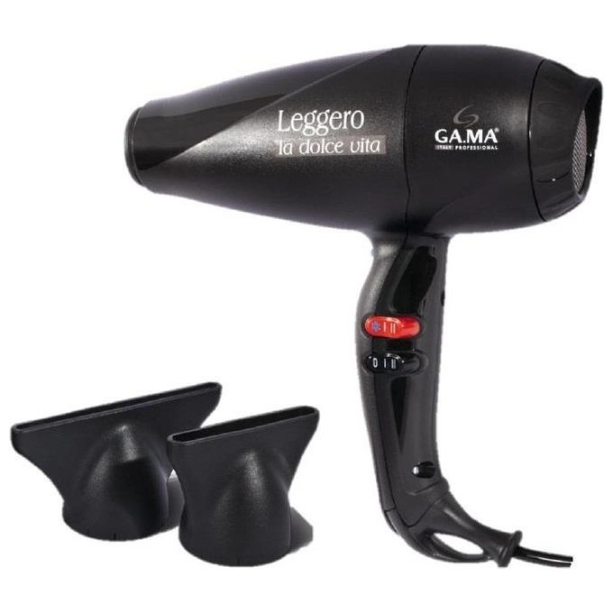 Image of Ga.Ma Leggero GH2004 Asciugacapelli Nero 2100W 2 velocita' 3 temperature nero