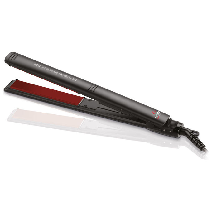 Ga.Ma Bella Tourmaline Red Ion Piastra per Capelli