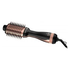 Ga.Ma Spazzola GH4001 Keratin 1000W Nero/Rosa Styling Professionale 3D Therapy per Capelli Perfetti ogni Giorno
