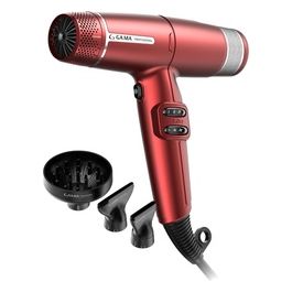Ga.Ma PH6030 Asciugacapelli Professionale iQ Lite Perfetto 1600W Rosso 
