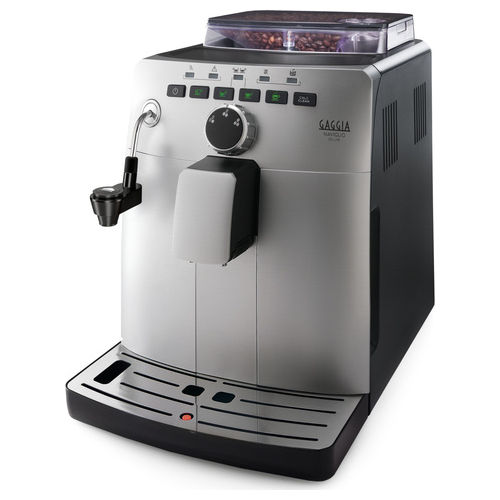 HD8749/11 Naviglio Deluxe Macchina da caffè Automatica 1,5 L 15 bar 1850 W Macinacaffè Ceramica Auto-Cappuccinatore colore Argento