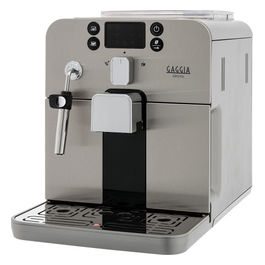 brera macchina caffè automatica espresso cappuccino grani macinato argento