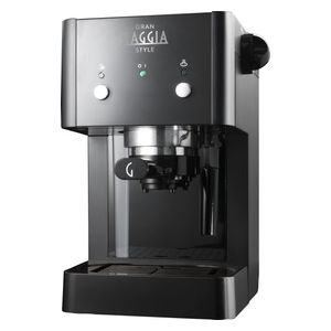 Gaggia RI8423/11 Gran Gaggia Style Macchina da Caffe' Espresso con Erogatore di Vapore Sistema di ricarica Cialde