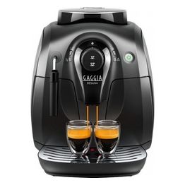 Gaggia RI8180/01 Besana Macchina da Caffe' Espresso con Macinacaffe' ed Erogatore di Vapore Nero