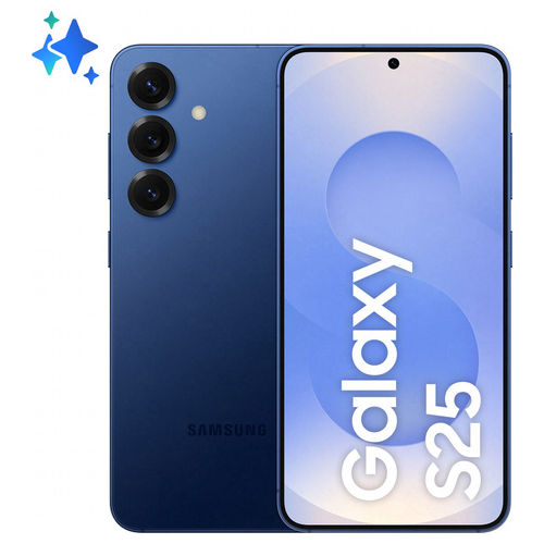 galaxy s25 smartphone 6.2 amoled 12gb 256gb 5g dual sim navy italia