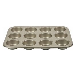 Galileo Cuisine Stampo 12 Muffin 35X26,7 Cm In Acciaio Al Carbonio