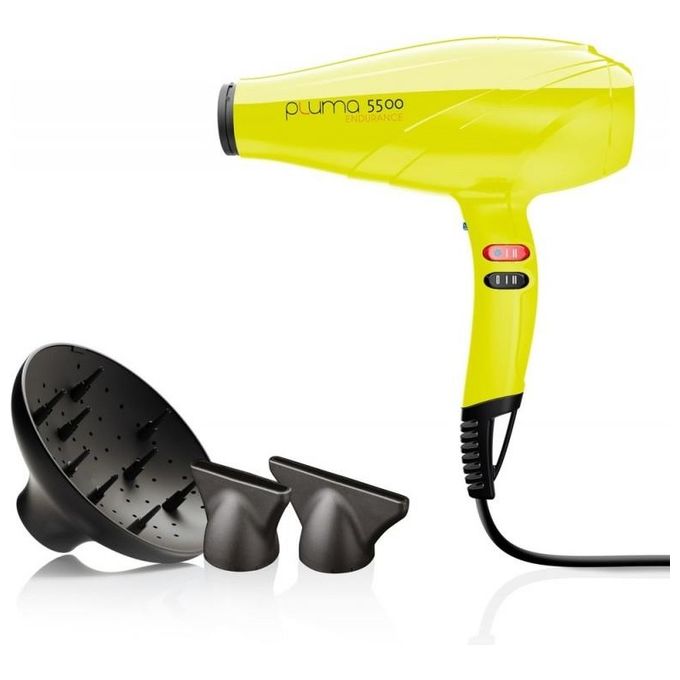 Gama Italy Professional Phon Pluma 5500 Asciugacapelli Giallo