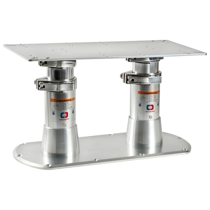 Image of Gamba Tavolo Doppia Base 615 X 300 Mm Osculati