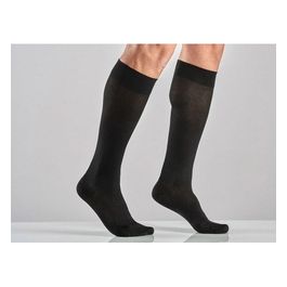 Gambaletto Cotone Unisex - M - Media Compressione - Nero 1 paio