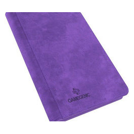 Gamegenic, Album Porta Carte con Zip, 8 Tasche, Viola