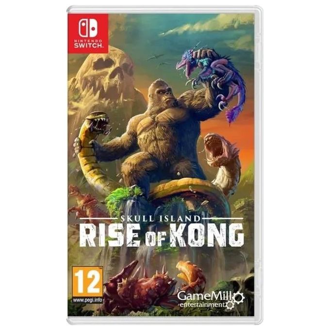 Gamemill Entertainment Videogioco Skull Island Rise Of Kong per Nintendo Switch