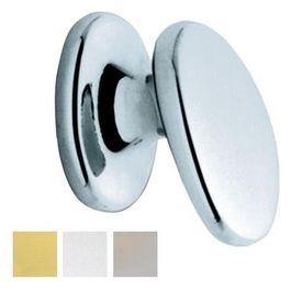 20 23978 Pomolo Ovale Zama Nickel Opaco