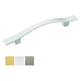 96 23469 Maniglia Zama Nickel Satinato