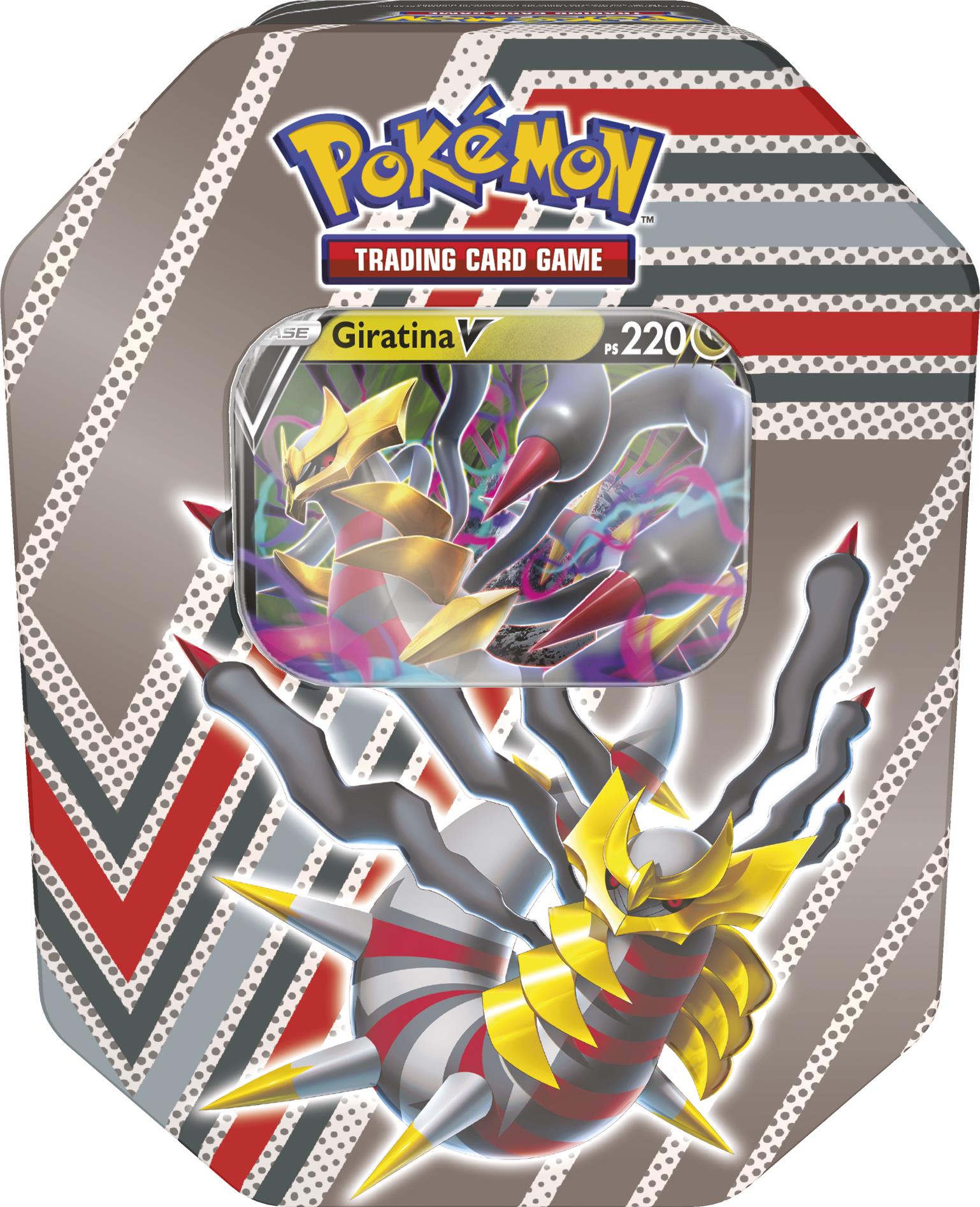 Gamevision Carte da Gioco Pokemon Tin da Collezione