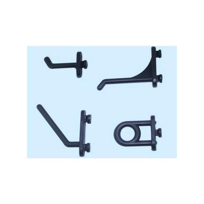 Ganci Nylon Neri Corto Dritto Sg061-01F