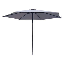 Ombrellone Push up grigio struttura in acciaio Mt.3