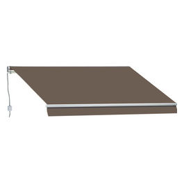 Tenda barra quadra motorizzata marrone P 200 L 300