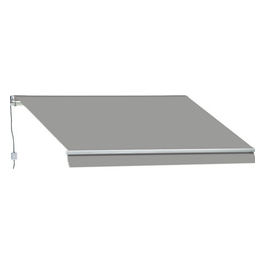 Tenda barra quadra motorizzata cenere P 200 L 300