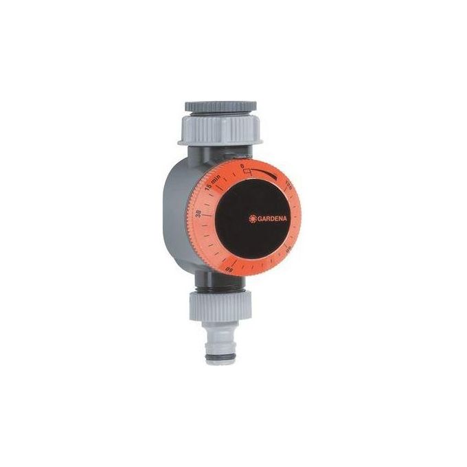 Gardena 1169-20 Temporizzatore Automatico per Rubinetti da 26.5 mm (G 3/4) o da 33.3 mm (G1), Irrigazione Variabile (5-120 min)