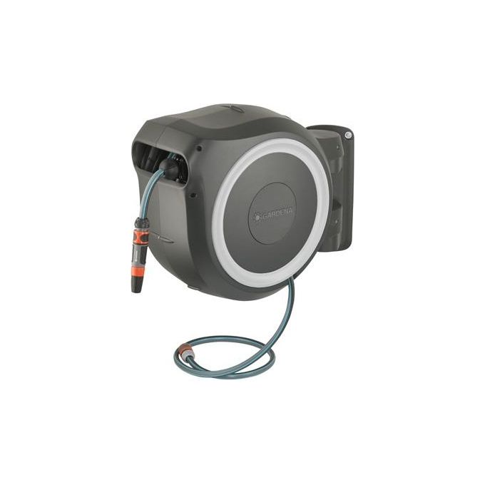 Gardena Avvolgitubo a Parete RollUp XL Bianco 35mt