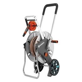 Gardena carrello avvolgitubi AquaRoll M Easy metallo set