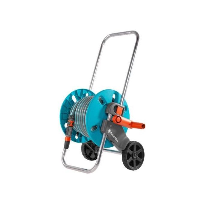 Gardena Carrello Avvolgitubo AquaRoll S 20mt Tubo con Accessori
