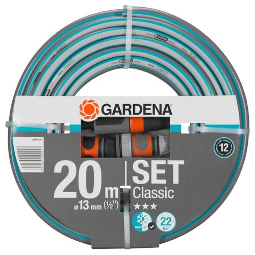 Gardena Classic Tubo da Giardino 13mm 1/2  20mt con Accessorio