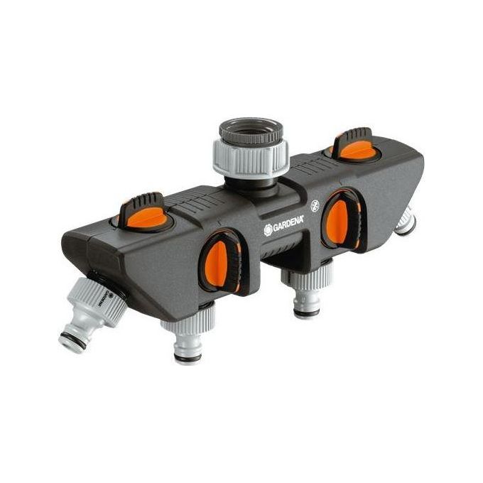 Gardena Distributore a 4 Vie per Tubo