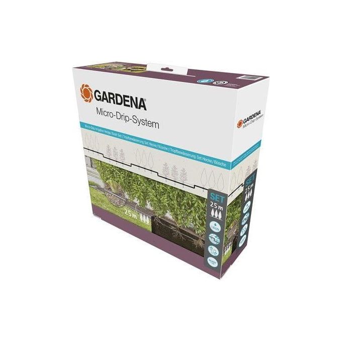 Gardena Micro-Drip-System Kit Siepe-Cespugli 25mt