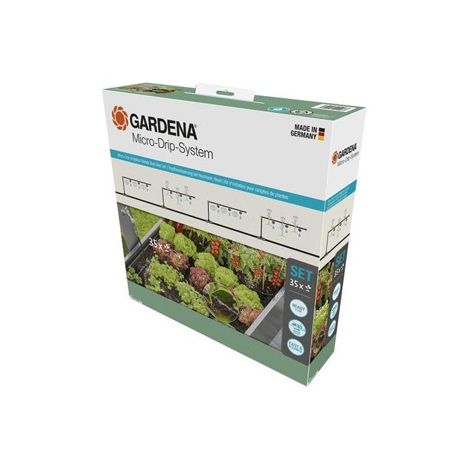 Gardena Micro-Drip-System  Kit aiuola rialz.-aiuola (35 piante)