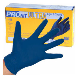 Gardening Guanti Nitrile Ultra Powder Free 100 Pezzi M