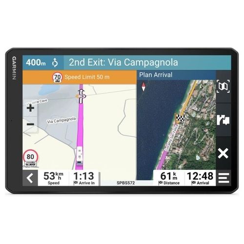 Garmin Camper 1095 Navigatore Fisso 10.1" TFT Touch Screen 554 g Nero