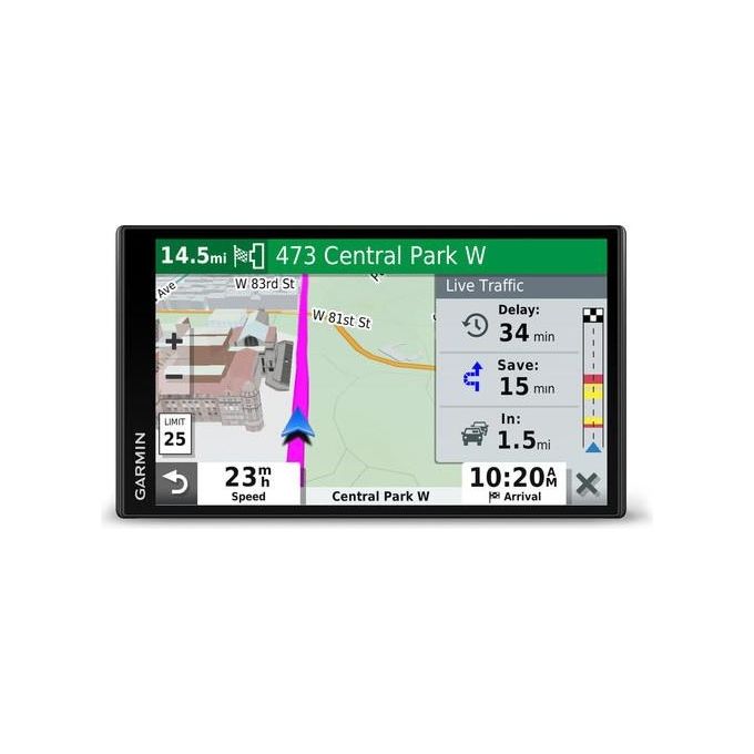Garmin DriveSmart 65 EU MT-D Navigatore 6,95" Touch Screen TFT Fisso Nero
