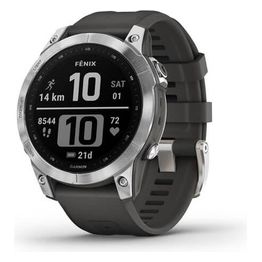 Garmin Fenix 7 Standard Edition 47mm 1.3'' GPS Sport Salute Notifiche Silver / Graphite