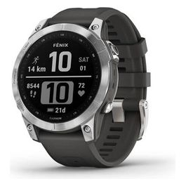 Garmin Fenix 7 Standard Edition 47mm 1.3'' GPS Sport Salute Notifiche Silver / Graphite