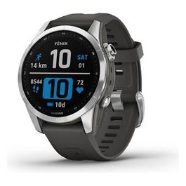 Garmin Fenix 7S Standard Edition 42mm 1.2'' GPS Sport Salute Notifiche Silver / Graphite