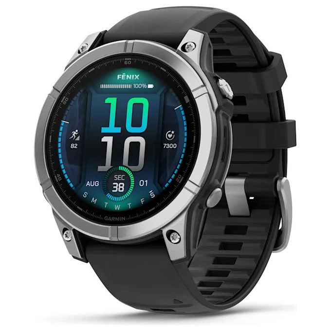 Garmin Fenix E Orologio Sportivo Digitale AMOLED GPS Nero