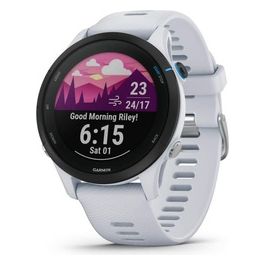 Garmin Forerunner 255 Music 46mm 1.3'' GPS Sport Salute Notifiche Whitestone