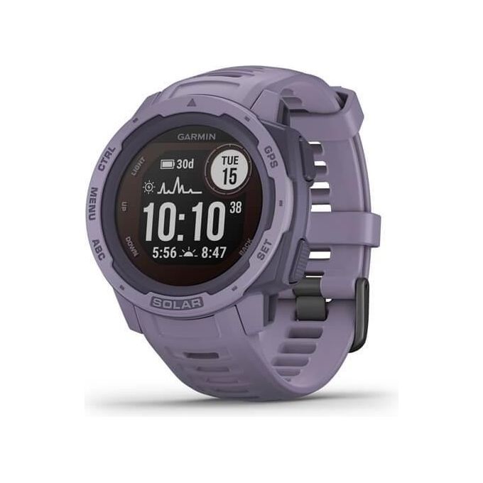 Garmin Instinct Solar MIP Smartwatch GPS Porpora