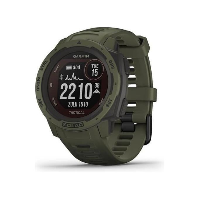 Garmin Instinct Solar Tactical Edition MIP Verde Smartwatch GPS Satellitare