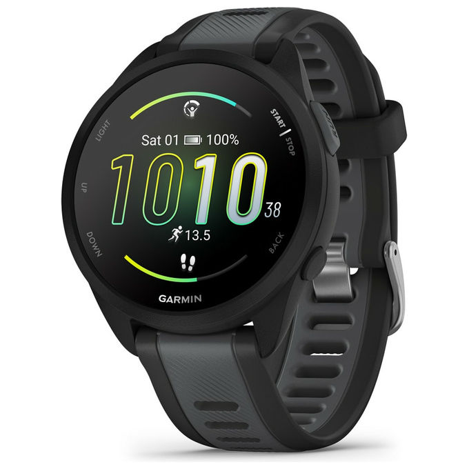 immagine di Garmin 010-02863-30 Forerunner 165 Music Smartwatch AMOLED 1.2'' GPS 4 GB Cardiofrequenzimetro Batteria 11 giorni colore Nero