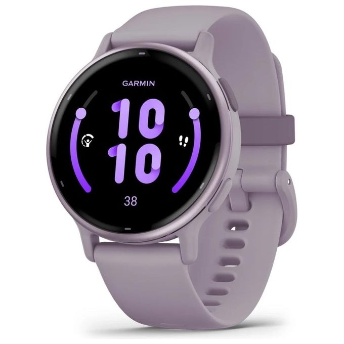 Garmin Vivoactive 5 1.2'' GPS Sport Salute Notifiche Orchid Metallic