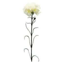 Garofano in Plastica 63 cm Crema