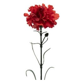 Garofano in Plastica 63 cm Rosso