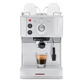 Design Espresso Plus Macchina per Caffe' Espresso 1,5Lt Argento